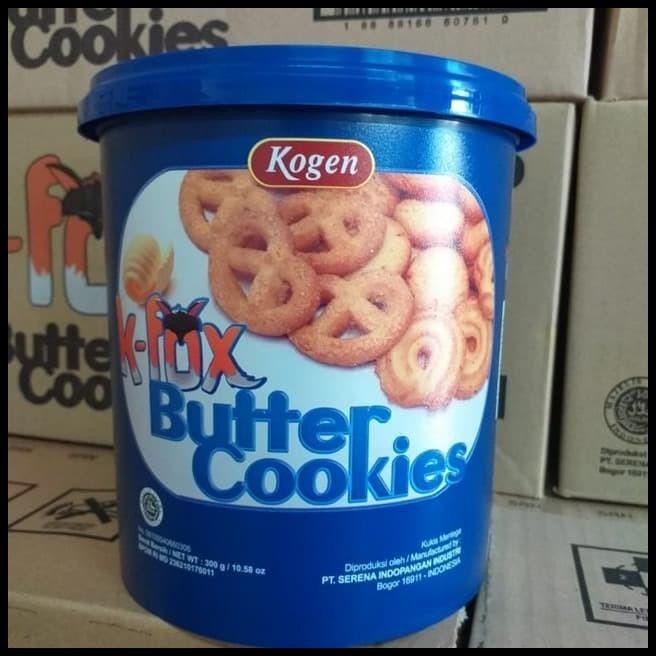 

GRATIS ONGKIR BISKUIT KHONG GUAN KOGEN BUTTER COOKIES K-FOX (NETTO 300GR) !!!!!!!