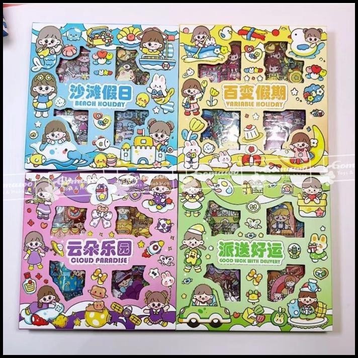 

TERBARU STICKER MOMO ISI 100 LEMBAR WATERPROOF STIKER KARTUN KOREA ANTI AIR