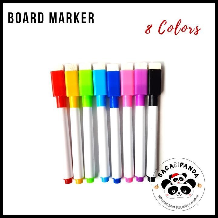 

BEST DEAL BOARD MARKER COLOR SET/ WIPE AND CLEAN MARKER/ SPIDOL PAPAN TULIS !!!!