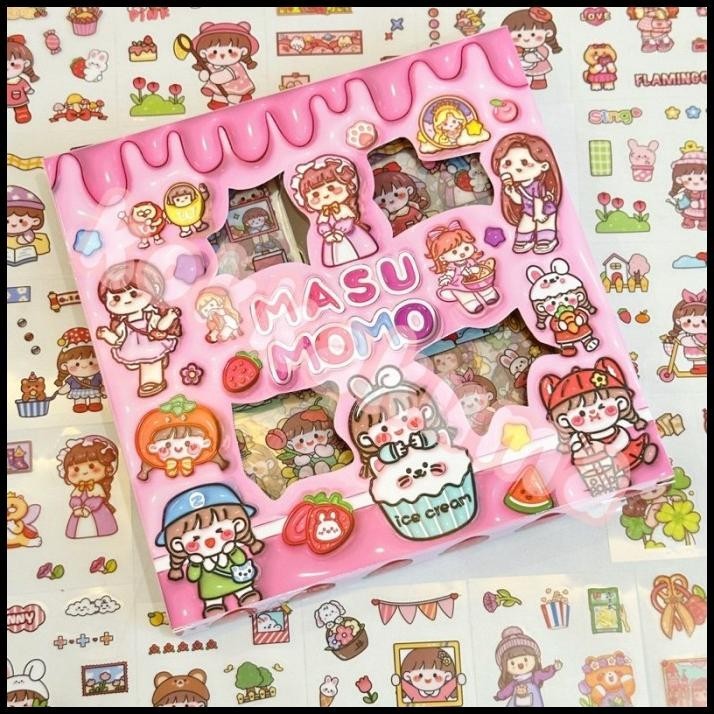 

TERMURAH ( KKM ) MASU MOMO STICKER BOX NONO / MOMO 2D