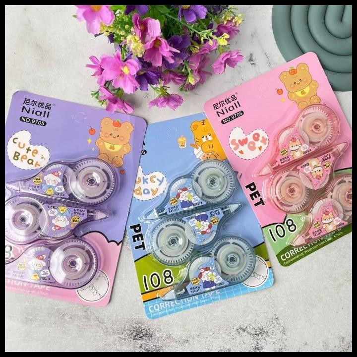 

TERBARU CORRECTION TAPE 3IN1 PET KUCING UNIK CT-1049 1 SET 3PCS HARGA TERMURAH !!!!!!