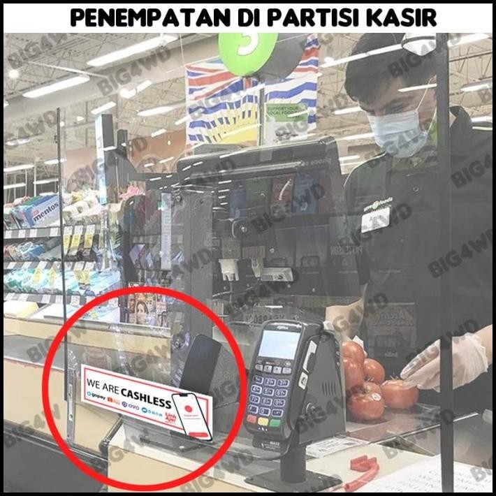 

GRATIS ONGKIR STIKER KASIR STICKER KASIR BAHAN STIKER TAHAN AIR !!!