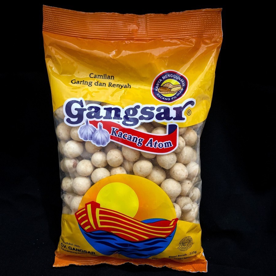 

KACANG ATOM BAWANG CAP GANGSAR @225gr