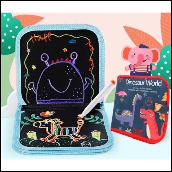 

HOT DEAL BUKU PAPAN TULIS ANAK ERASABLE BOOK BUKU GAMBAR BISA DIHAPUS BUKU MENG !