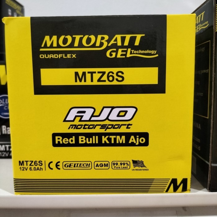 Aki Motor Motobatt Mtz6S