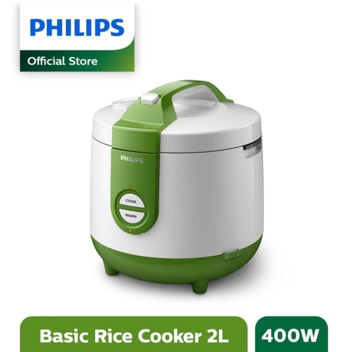 *:*:*:*:*] Rice Cooker 2 Liter Philips HD 3119 Basic Green HD3119 Mejikom Magicom