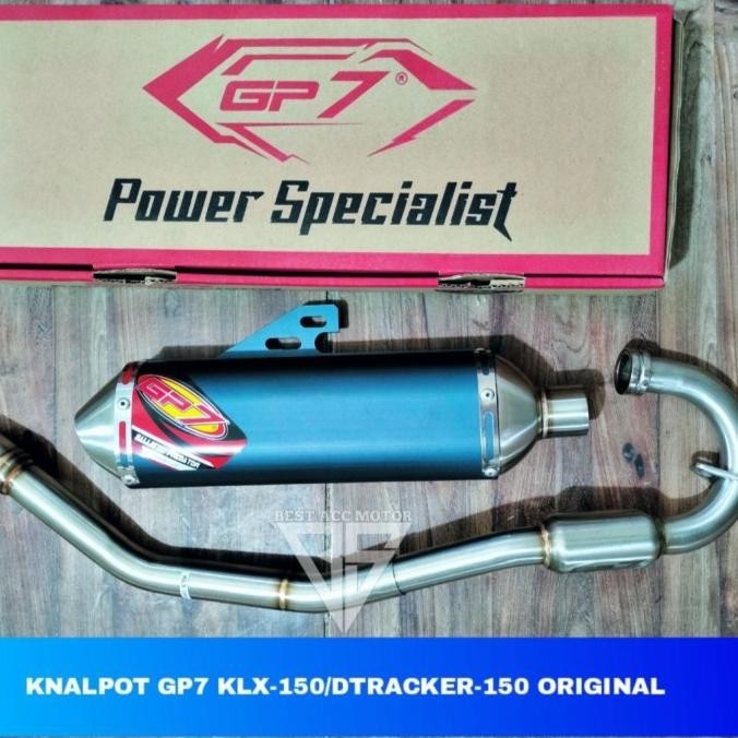 Knalpot GP7 Ballistic Predator KLX 150 DTracker 150 Original GP7