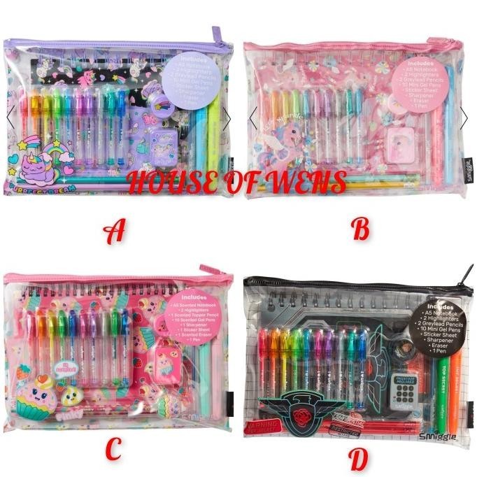 

Best Seller Smiggle Lil Mates Kit A5 Set - Paket Alat Tulis Smiggle Original Pengiriman Cepat