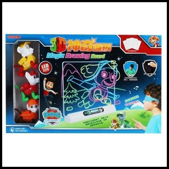 

GRATIS ONGKIR MAGIC DRAWING BOARD 3D MAINAN PAPAN TULIS AJAIB