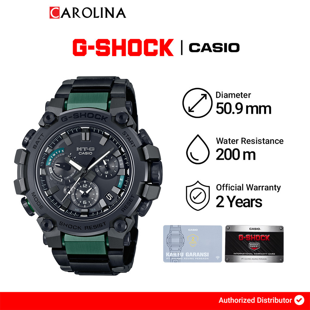 Jam Tangan Casio G SHOCK MTG-B3000BD-1A2 Pria
