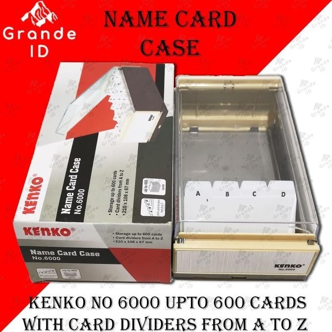 

KOTAK KARTU NAMA KENKO NO 6000 NAME CARD CASE BOX