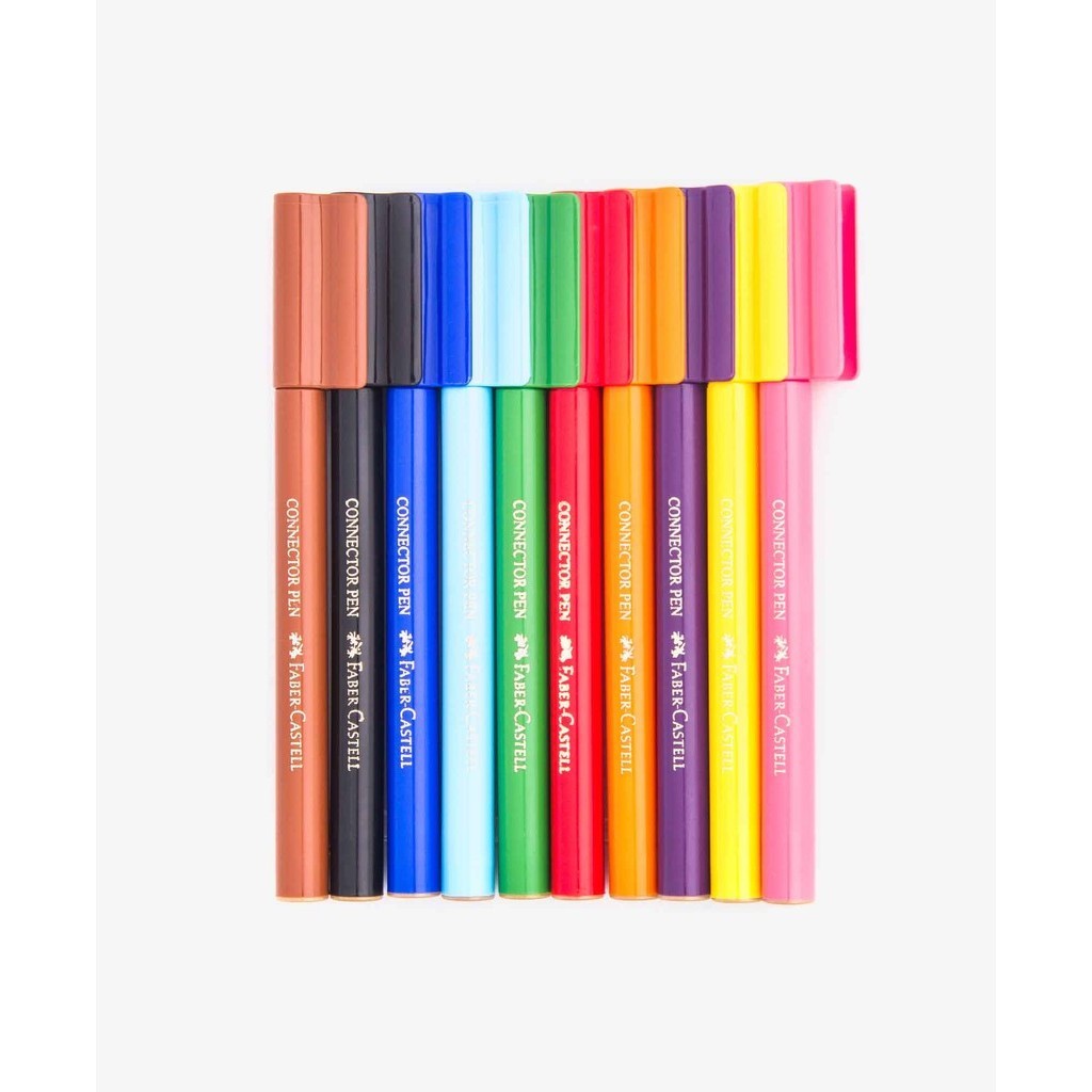 

Faber Castell - Spidol Connector Pen 10 Warna