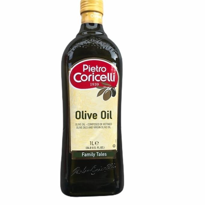 

MINYAK ZAITUN PIETRO CORICELLI 100% PURE OLIVE OIL 1L L83S