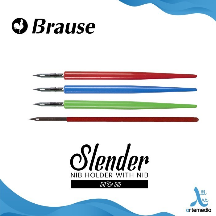 

Terbaru Mata Pena Kaligrafi Brause Slender Nib Holder With Nib Promo Terlaris