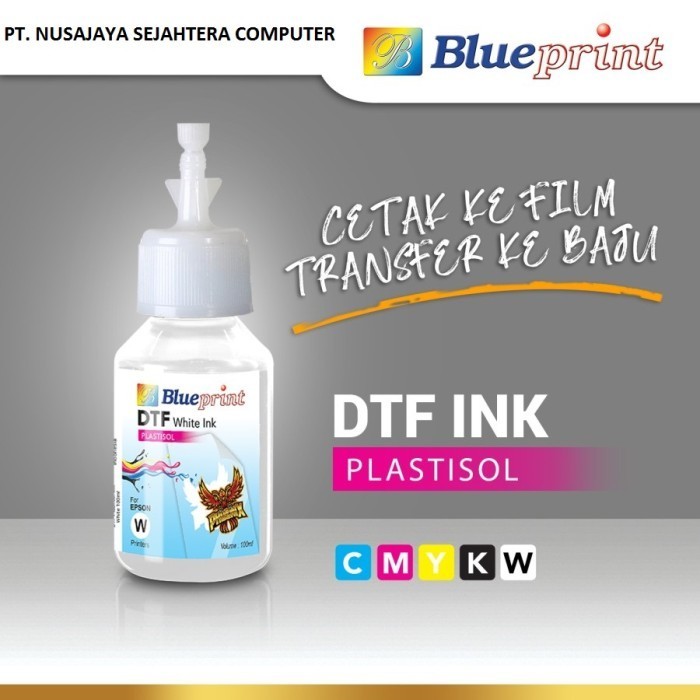 

Andma Tinta DTF Putih / DTF Ink White BLUEPRINT 100 ML - EPSON