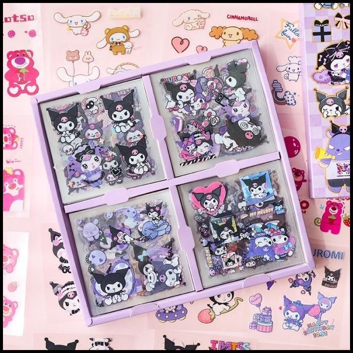 

DISKON SANRIO STICKER BIG BOX ISI 100 LEMBAR AESTHETIC WATERPROOF STICKER !!!!!