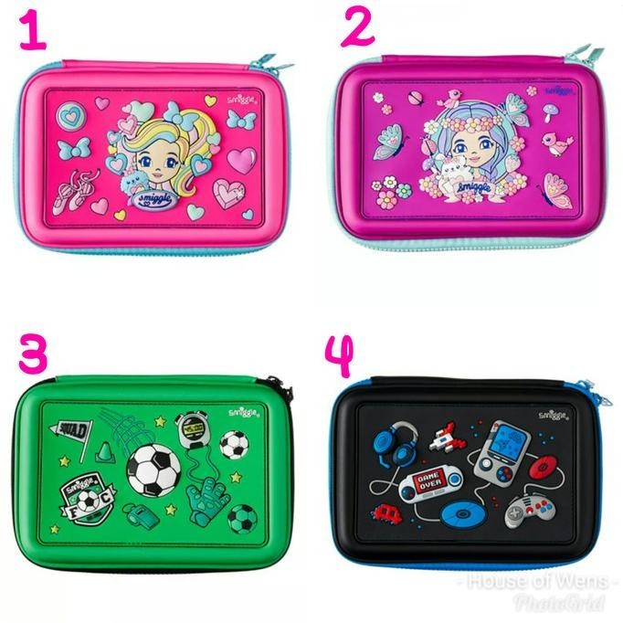 

Best Seller Smiggle Squad Scented Hardtop Pencil Case - Tempat Pensil Smiggle Limited Edition