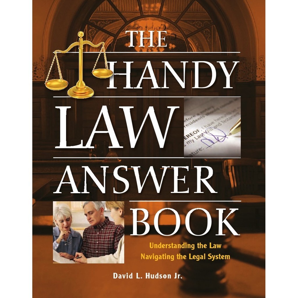 

The Handy Law Answer Book (D)