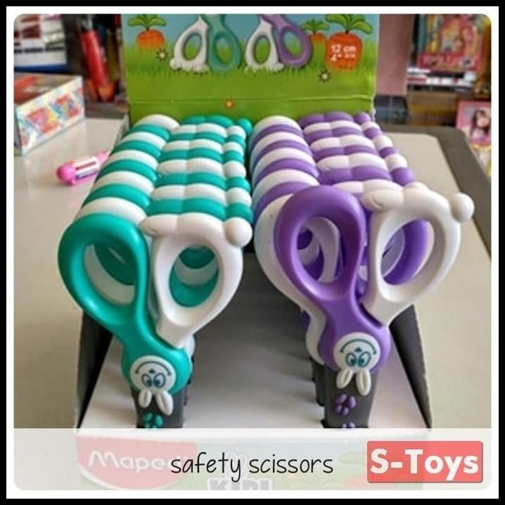 

TERMURAH MAINAN ANAK SAFETY SCISSORS / GUNTING ANAK / SCISSOR MAPED !!!!!