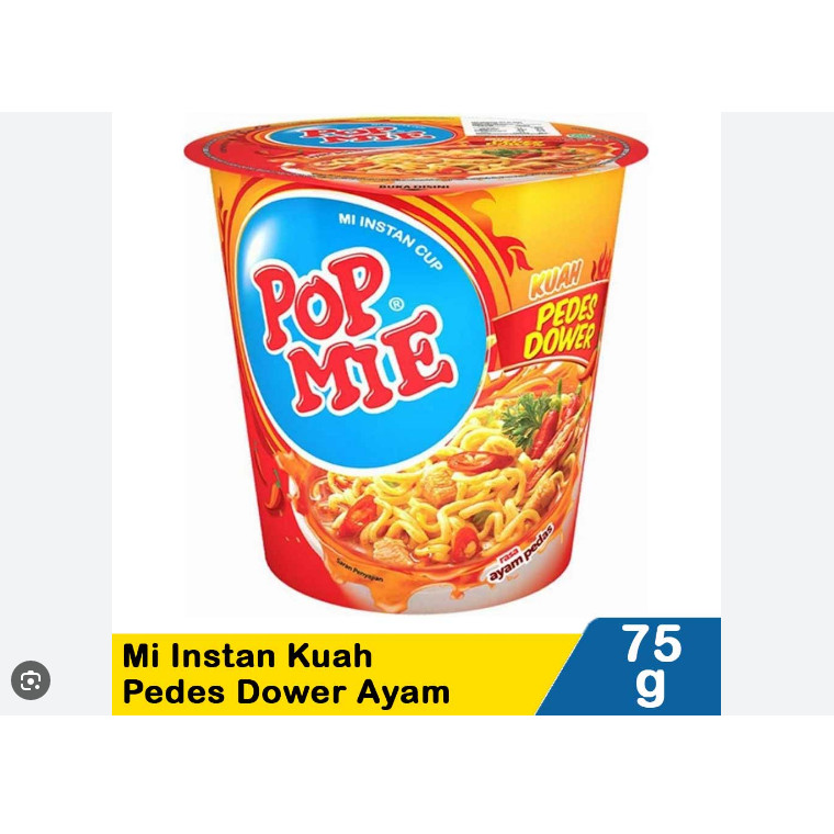 Pop Mie Kuah Pedas Dower Original