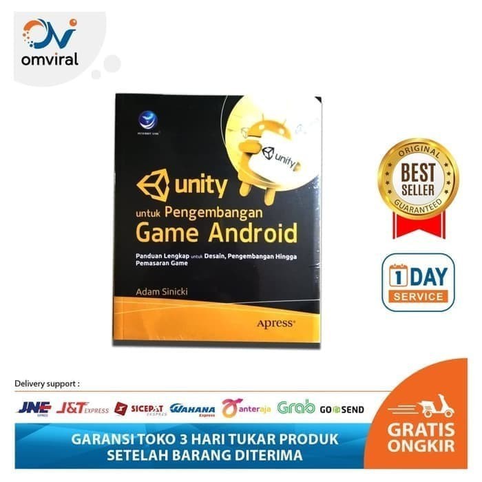 Buku Unity untuk pengembangan game diandroid