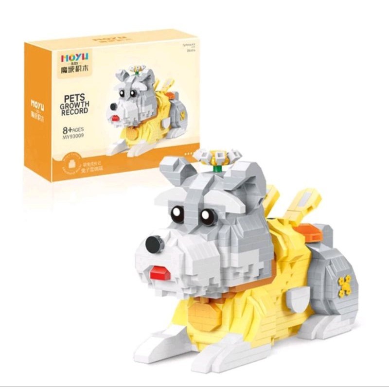 BRICK LEGO NANO BLOCK ANJING DOGGY
