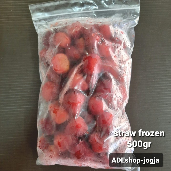 

best produk] strawberry straw berry frozen beku 500 gr