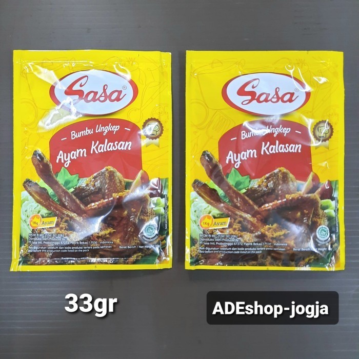 

Produk Unggulan] bumbu ungkep ayam goreng sasa kuning / kalasan Sachet instan larasa