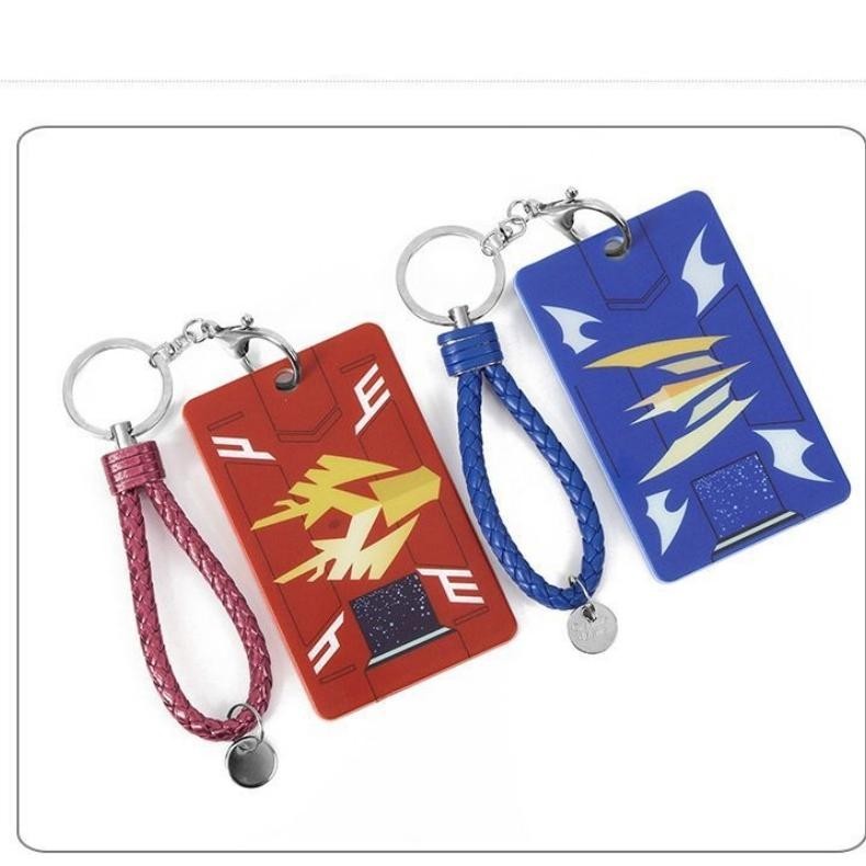 CR - Anime Kamen Rider Ryuga Ouja Ryuki Knight Cards Holder Bus Pass Business Card Case Keychain Pen