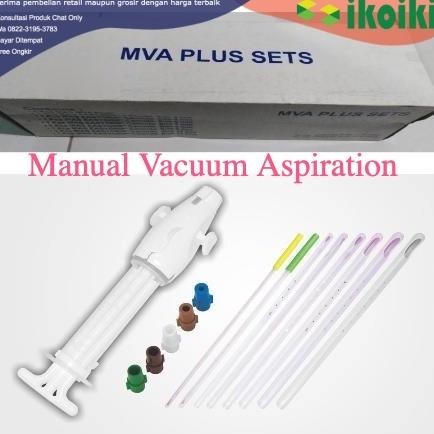 READYY>> MVA PLUS (MANUAL VACUUM ASPIRATION) ORINAL MANUAL VACUM ASPIRATION PLUS EASYGRIP CANNULA AS