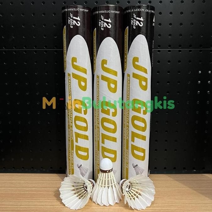 Shuttlecock Badminton Jp Gold Original Premium Berkualitas