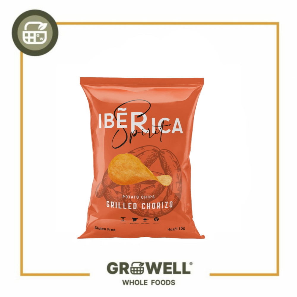 

IBERICA SPIRIT GRILLED CHORIZO POTATO CHIPS 115GR