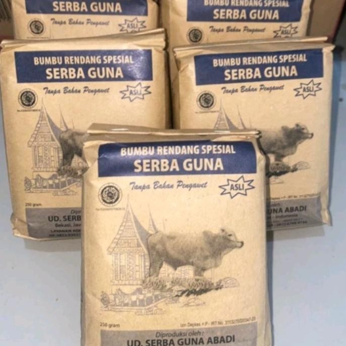 

Bumbu Rendang Serba guna 1000gram @kemasan 250gram MBS