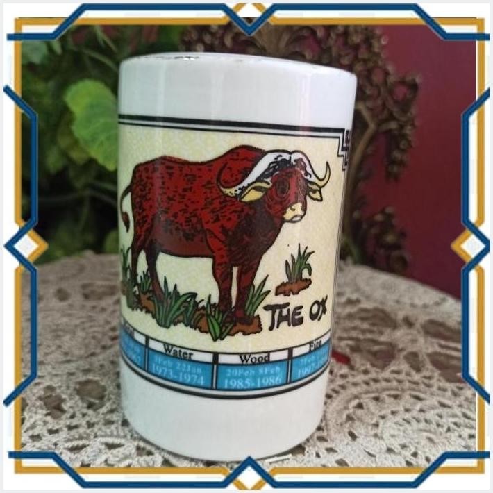 

[CCA] TEMPAT PENSIL SHIO CHINA VINTAGE KERAMIK LAWAS MINUS CHIP T:12CM/8CM
