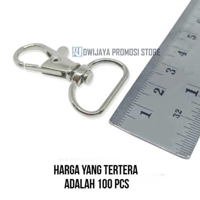 

Cantelan ID Card Tebal Pengait Tali Tas Gantungan Tali Ukuran 2 cm