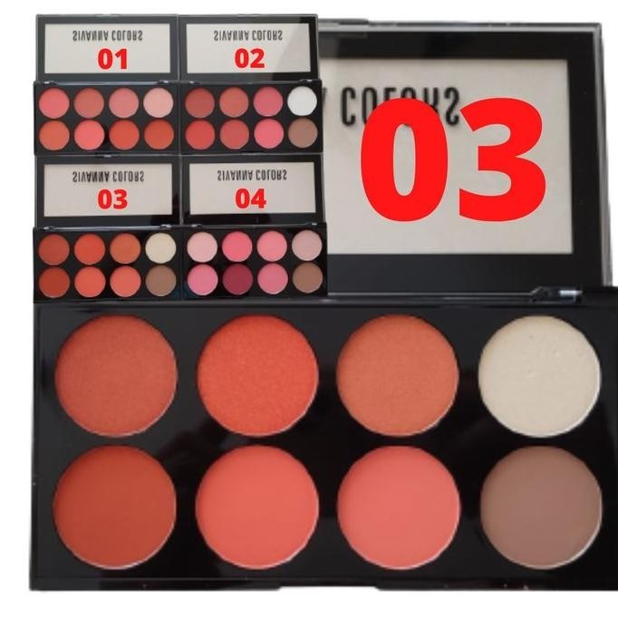 Sivanna Colors Ultra Blush Palette ORIGINAL THAILAND| Blush On Sivanna GT