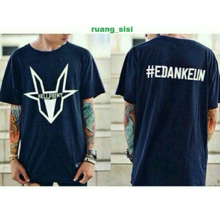 Kaos T Shirt Pria Hellprint Edankeun