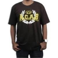 Kaos T Shirt Pria Acab Ultras Hooligan Casual Ellesse