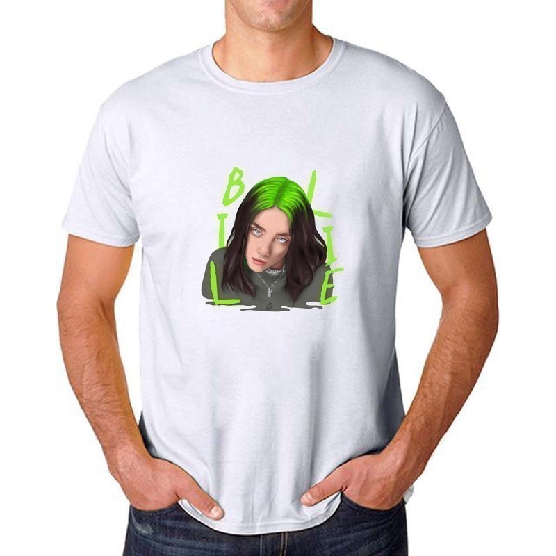 Kaos T Shirt Pria Billie Eilish