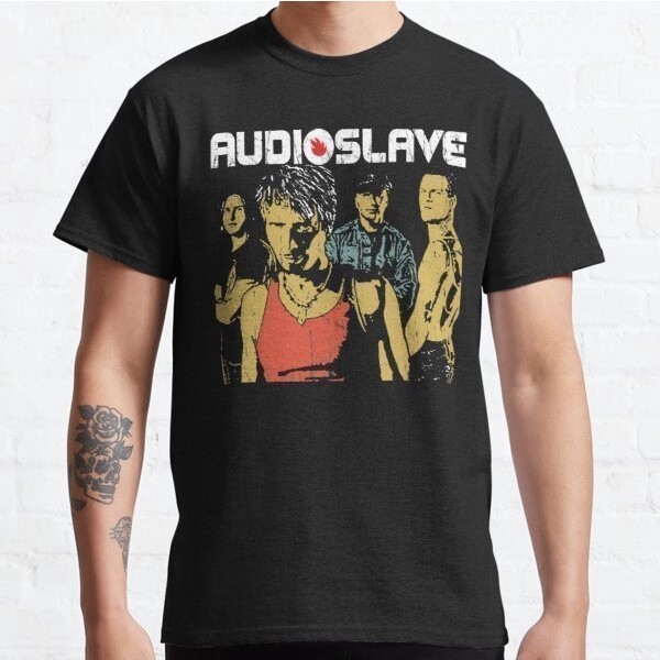Kaos T Shirt Pria Audioslave Audio Slave