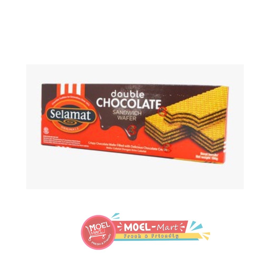 

SELAMAT Wafer Double Cokelat 198gr