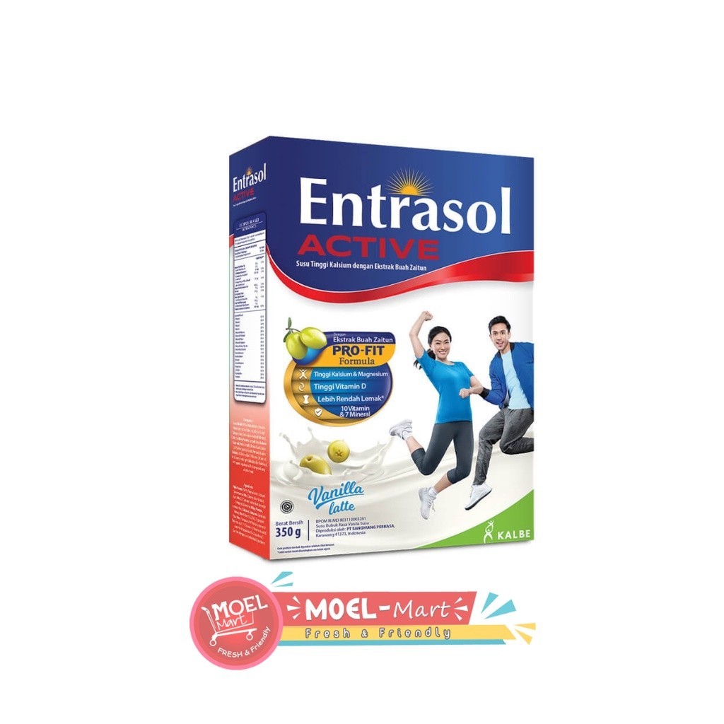 

ENTRASOL ACTIVE Rasa Vanilla Latte 350gr