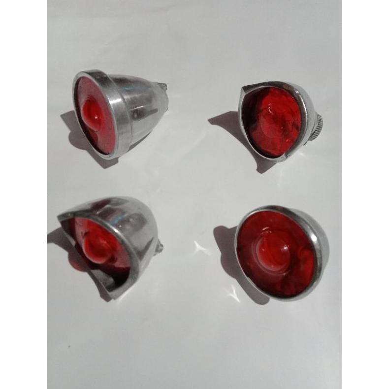 At43 Stopan Sepeda Onthel, Stopan Belakang Sepeda Onthel, Lampu Stopan Slebor Belakang Sepeda Onthel