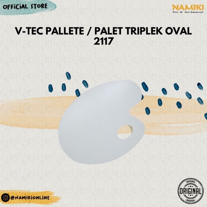 

V-tec Pallete / Palet Triplek Oval 2117