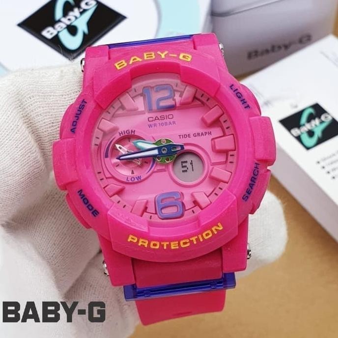 Jam Tangan Wanita / Arloji Wanita Casio Baby-G Original / Miyota