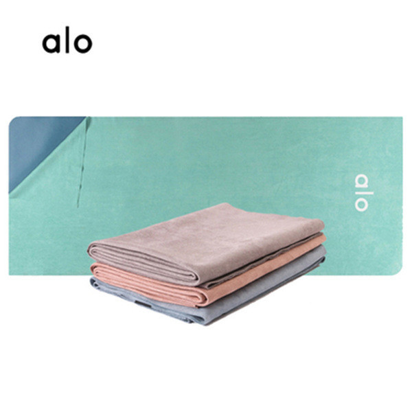 Alo【New Launch】Matras yoga, handuk, matras yoga, anti selip, menyerap keringat dan menyerap keringat