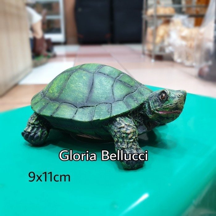 PATUNG PAJANGAN KURA2 BRAZIL KURA KURA BRASIL KECIL TURTLE DEKORASI