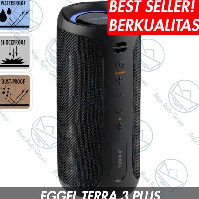 Eggel Terra 2 Speaker Portable Wireless Bluetooth Waterproof Outdoor Fagenor