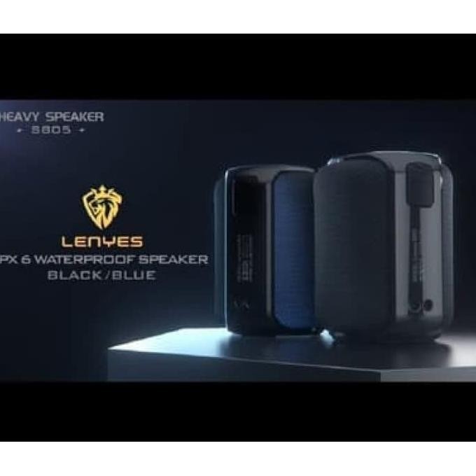 Speaker Bluetooth Lenyes S805 Super Bass Sound High Quality S-805 Fagenor
