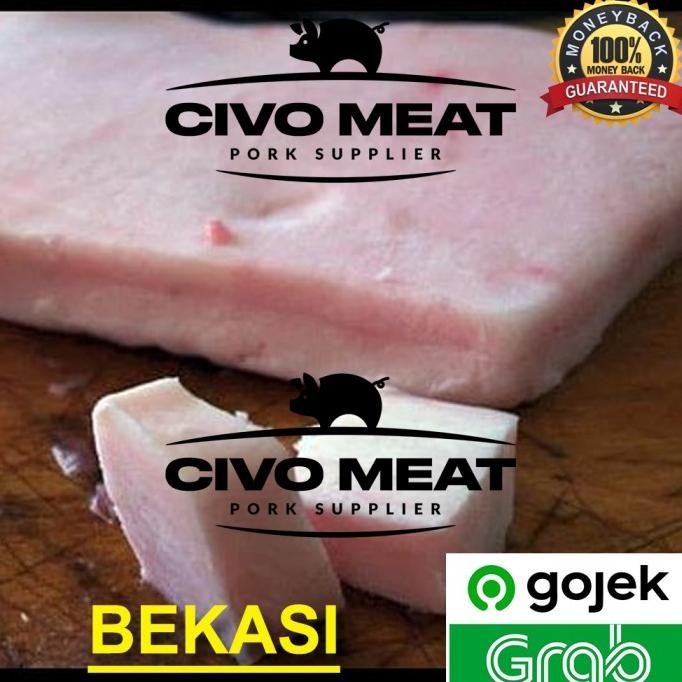 

Lemak / Minyak babi (Lard) Potong Kotak 1kg